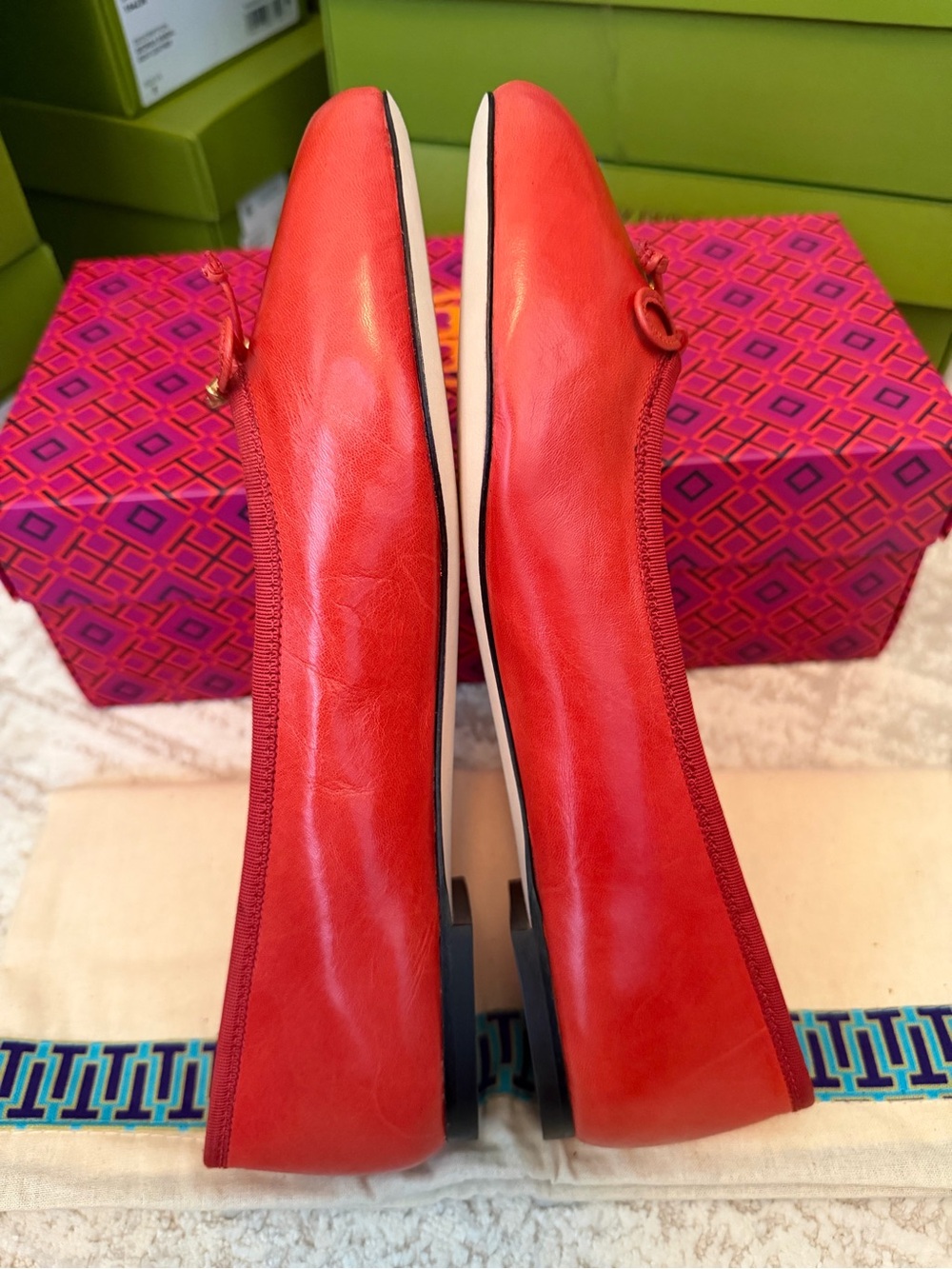 Tory Burch Charm Ballet Flats - Picture 5 of 14